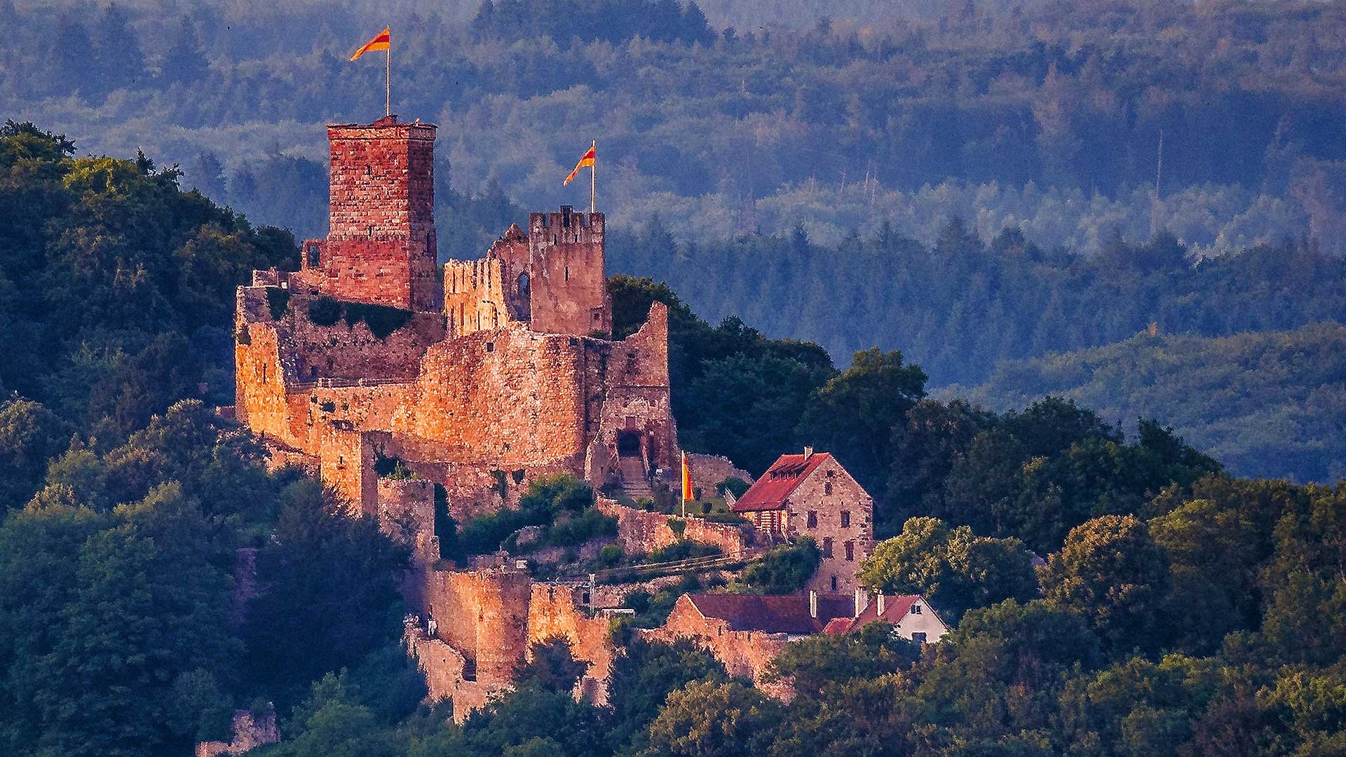 Burg Rötteln bei Lörrach