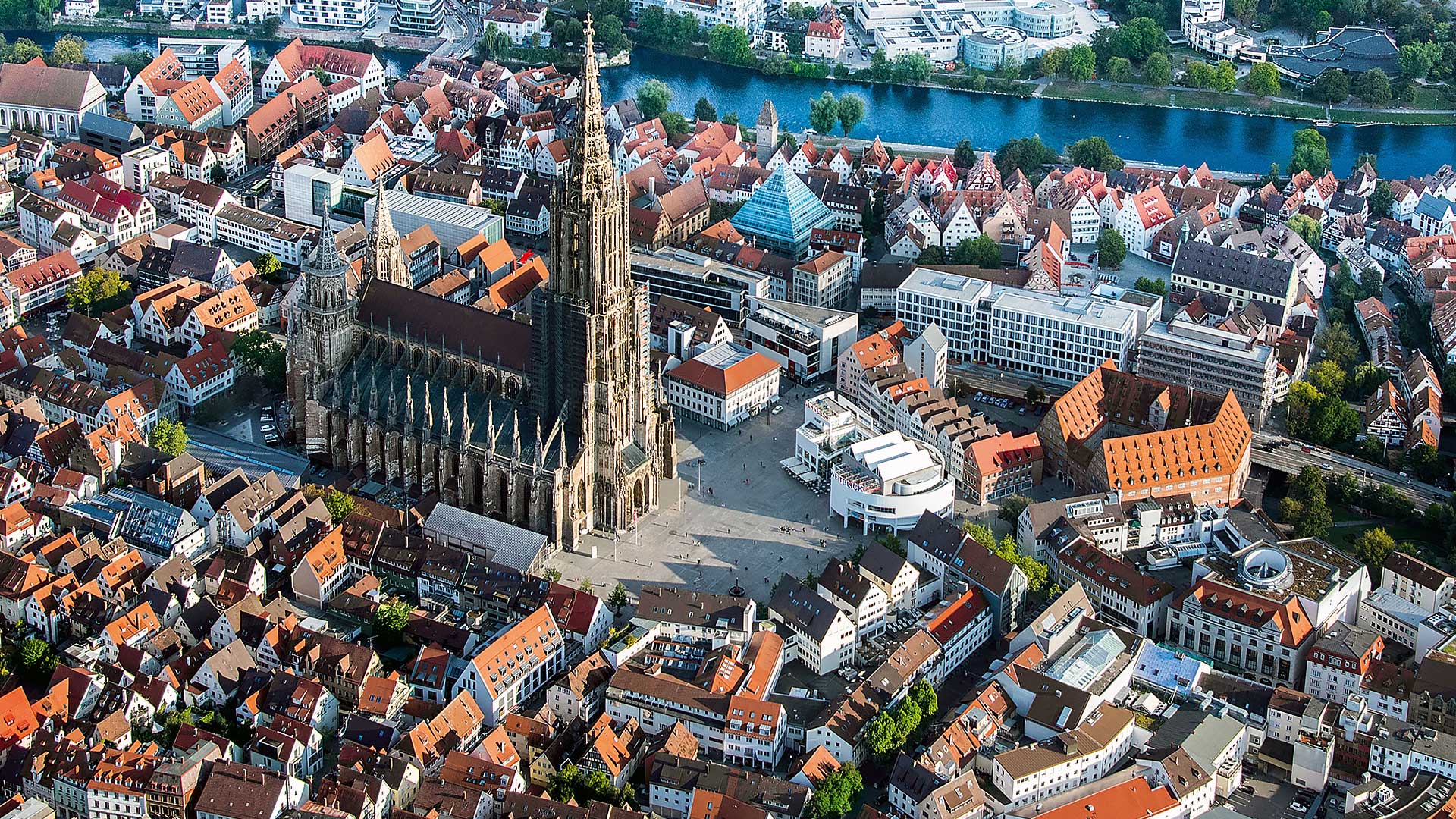 Ulm, Innenstadt mit Münster 1